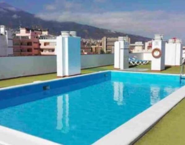 Toplage. Blick. Sauber. Guenstig. Pool. Gepflegt Puerto de la Cruz  Eksteriør bilde